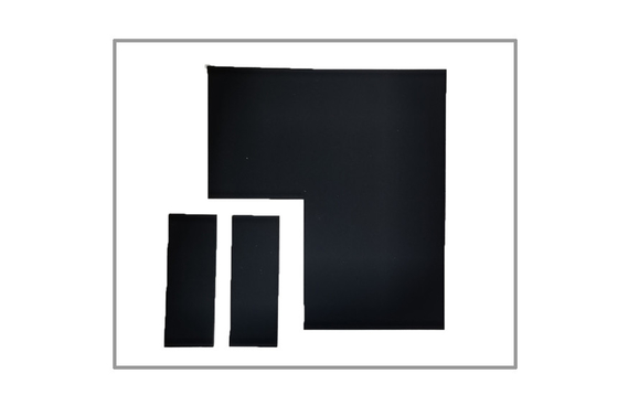 Tissu de flocage antistatique noir.