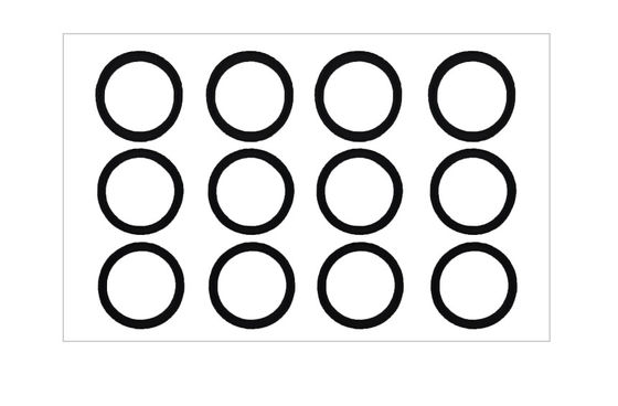 La lentille scellée ombrageant la mousse de découpage est appliquée à la caméra